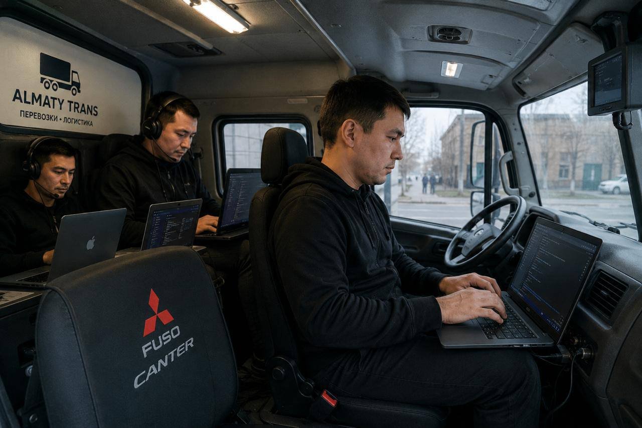 Офис нашей транспортной компании в Алматы — приём заявок на перевозки